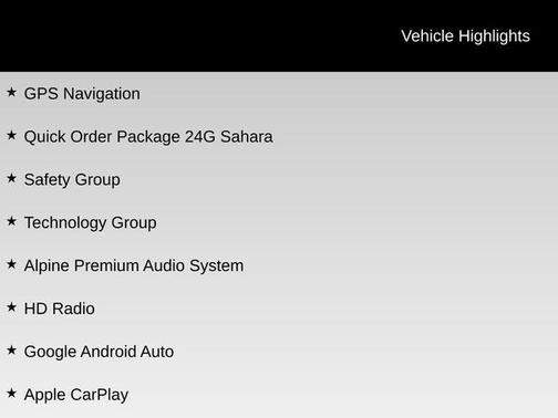 2024 Jeep Wrangler 4-Door Sahara 4x4