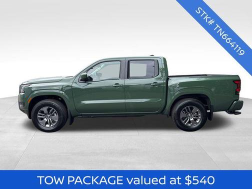 Tactical Green Metallic 2026 Nissan Frontier SV