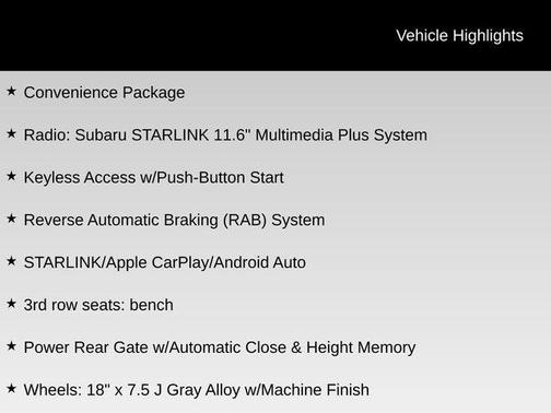 2024 Subaru Ascent Premium 7-Passenger