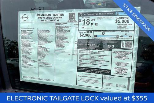 2025 Nissan Frontier PRO-4X