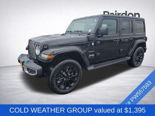 Black Clearcoat 2023 Jeep Wrangler 4xe Sahara