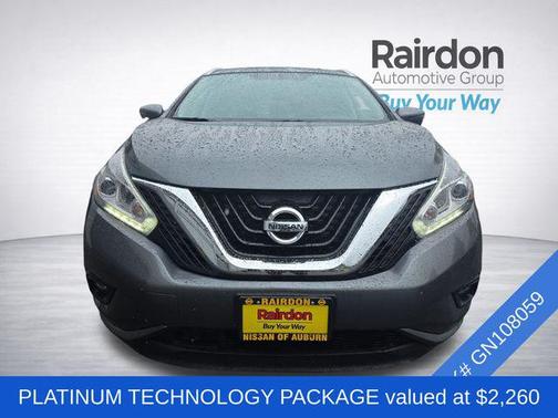 Gun Metallic 2016 Nissan Murano Platinum