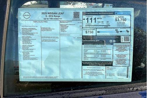 2025 Nissan Leaf S