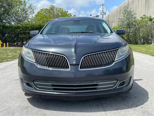 Blue 2013 Lincoln MKS Base