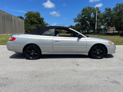 Lunar Mist Metallic 2003 Toyota Camry Solara SLE V6