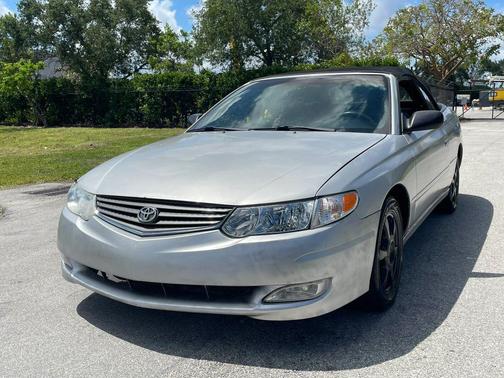 Lunar Mist Metallic 2003 Toyota Camry Solara SLE V6
