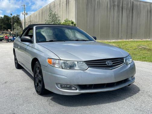 Lunar Mist Metallic 2003 Toyota Camry Solara SLE V6
