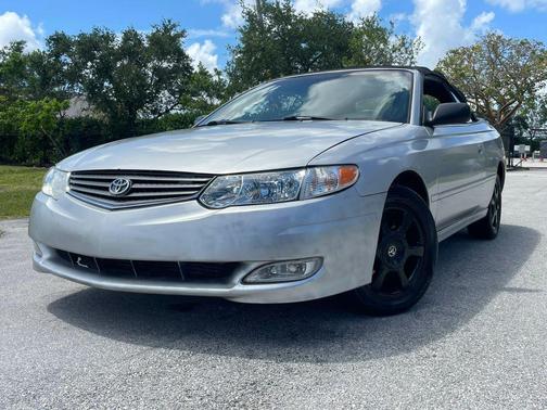 Lunar Mist Metallic 2003 Toyota Camry Solara SLE V6