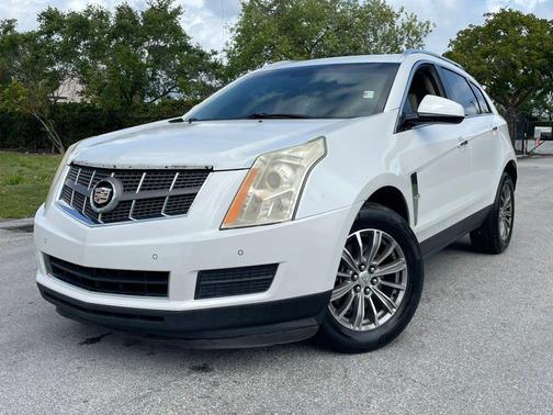 White 2012 Cadillac SRX Luxury Collection