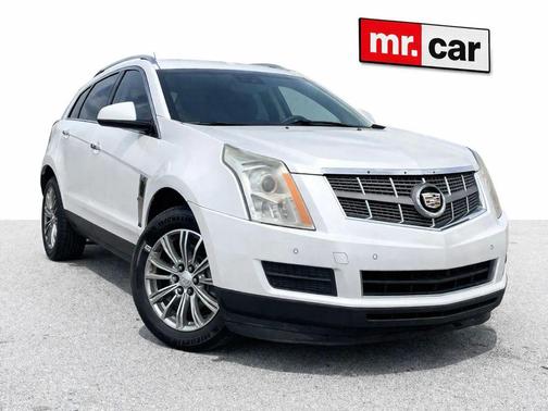 White 2012 Cadillac SRX Luxury Collection