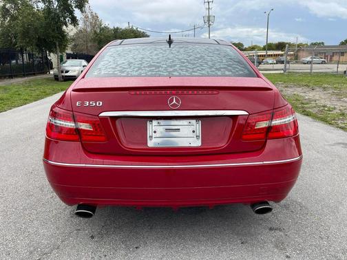 Mars Red 2013 Mercedes-Benz E-Class E 350 Coupe 2D