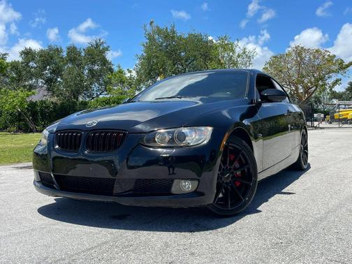 Jet Black 2009 BMW 328 328i Convertible 2D