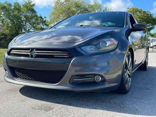 Gray 2014 Dodge Dart GT