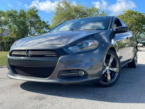 Gray 2014 Dodge Dart GT