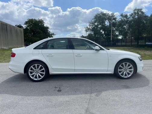 White 2014 Audi A4 2.0T Premium