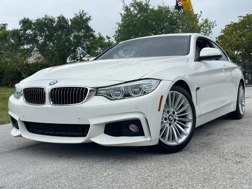 White 2015 BMW 428 i