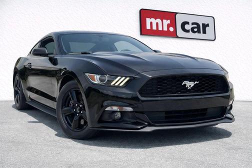 Black 2015 Ford Mustang V6