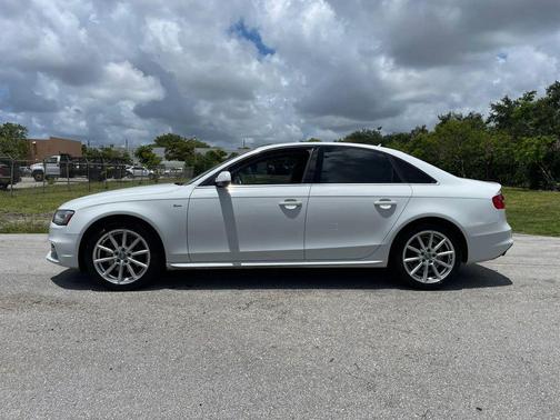 White 2015 Audi A4 2.0T Premium