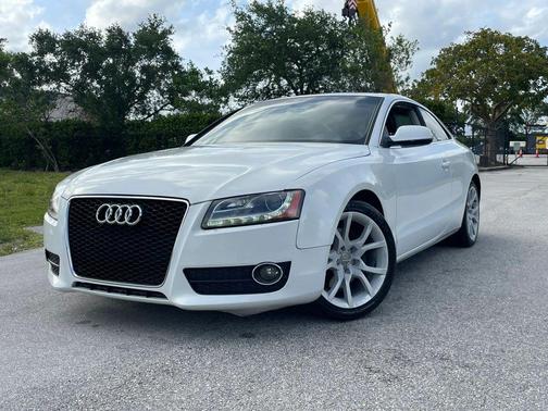 White 2012 Audi A5 2.0T Premium Plus