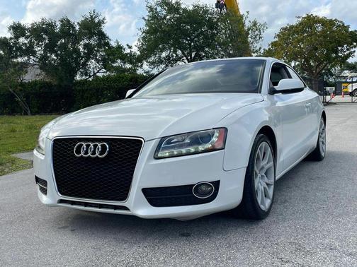 White 2012 Audi A5 2.0T Premium Plus
