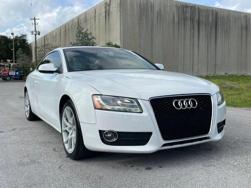 White 2012 Audi A5 2.0T Premium Plus