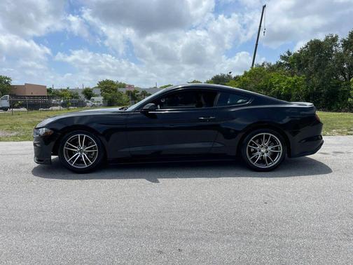 Shadow Black 2018 Ford Mustang EcoBoost