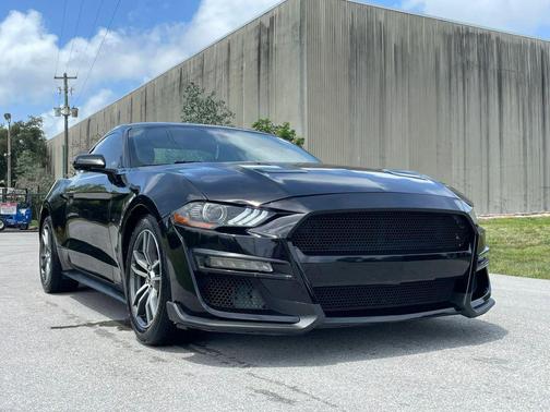 Shadow Black 2018 Ford Mustang EcoBoost