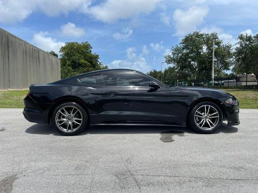Shadow Black 2018 Ford Mustang EcoBoost