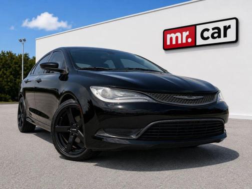 Black Clearcoat 2015 Chrysler 200 Limited