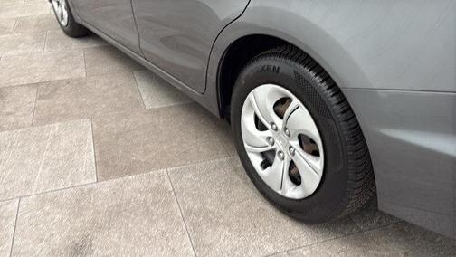 Polished Metal Metallic 2013 Honda Civic LX
