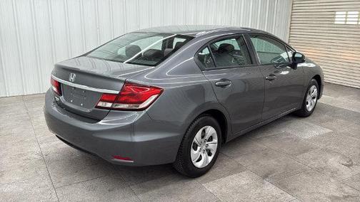 Polished Metal Metallic 2013 Honda Civic LX