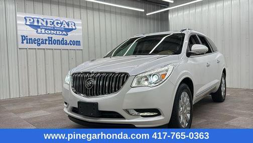 White Frost Tricoat 2017 Buick Enclave Premium