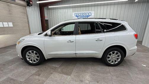 White Frost Tricoat 2017 Buick Enclave Premium