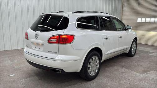 White Frost Tricoat 2017 Buick Enclave Premium