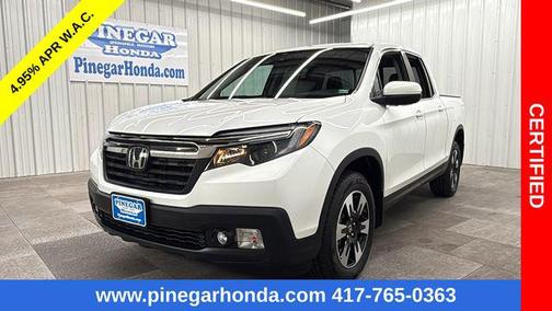 Platinum White Pearl 2020 Honda Ridgeline RTL