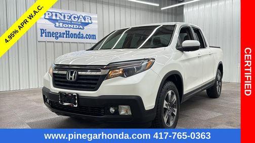 White Diamond Pearl 2017 Honda Ridgeline RTL