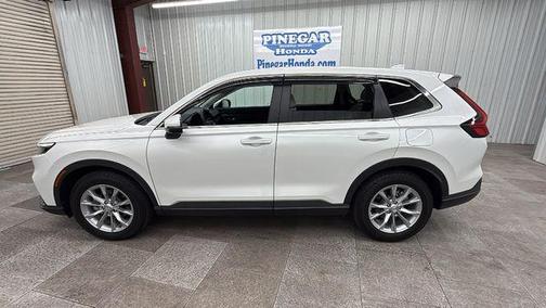 Platinum White Pearl 2023 Honda CR-V EX