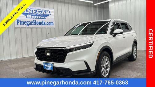 Platinum White Pearl 2023 Honda CR-V EX