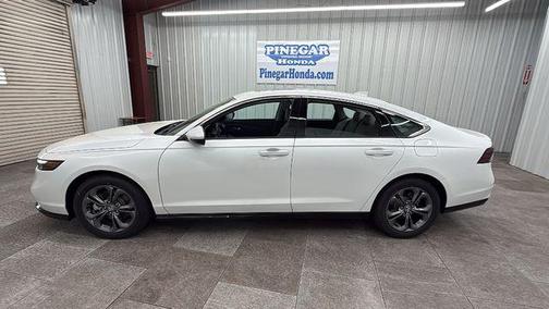 Platinum White Pearl 2026 Honda Accord Hybrid EX-L
