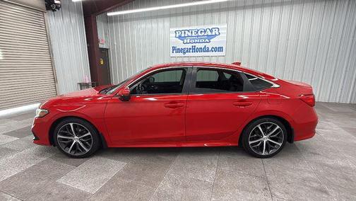 Rallye Red 2022 Honda Civic Touring