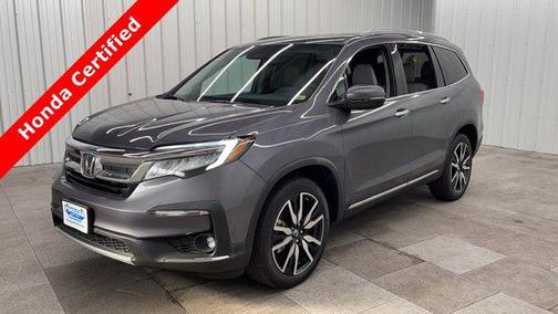 Modern Steel Metallic 2019 Honda Pilot Touring 8-Passenger