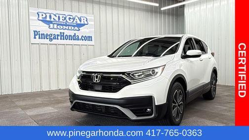Platinum White Pearl 2020 Honda CR-V 2WD EX