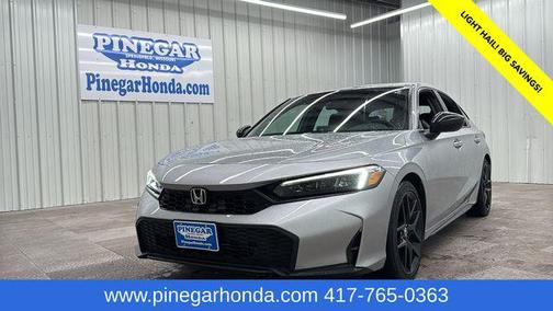 Solar Silver Metallic 2026 Honda Civic Sport