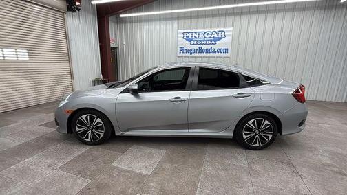 Lunar Silver Metallic 2017 Honda Civic EX-T