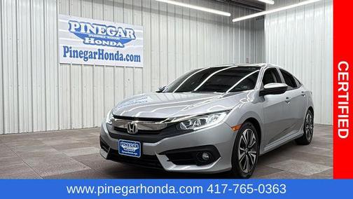 Lunar Silver Metallic 2017 Honda Civic EX-T