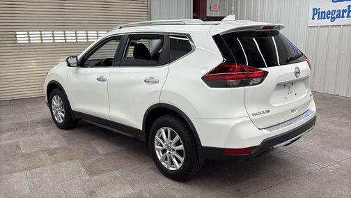 Glacier White 2018 Nissan Rogue SV