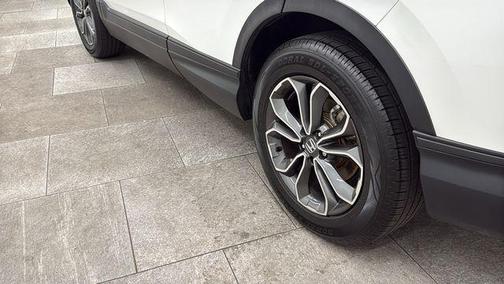Platinum White Pearl 2020 Honda CR-V AWD EX-L