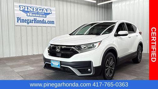 Platinum White Pearl 2020 Honda CR-V AWD EX-L