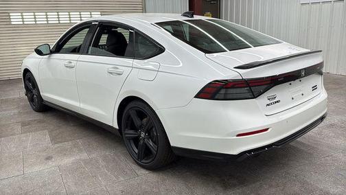 Platinum White Pearl 2026 Honda Accord Hybrid Sport-L