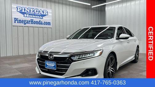 Platinum White Pearl 2021 Honda Accord Touring 2.0T